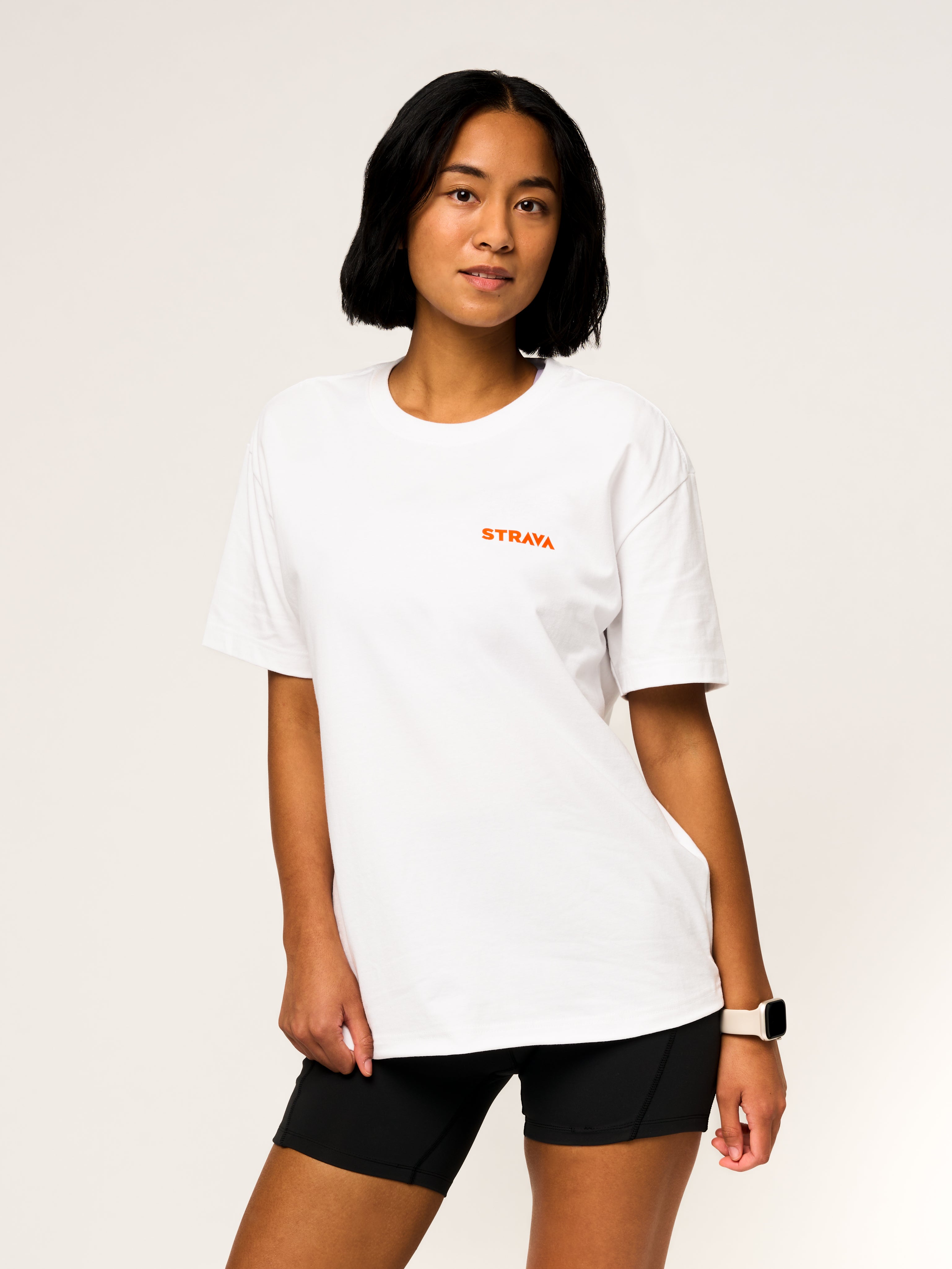 The Strava Tee - White