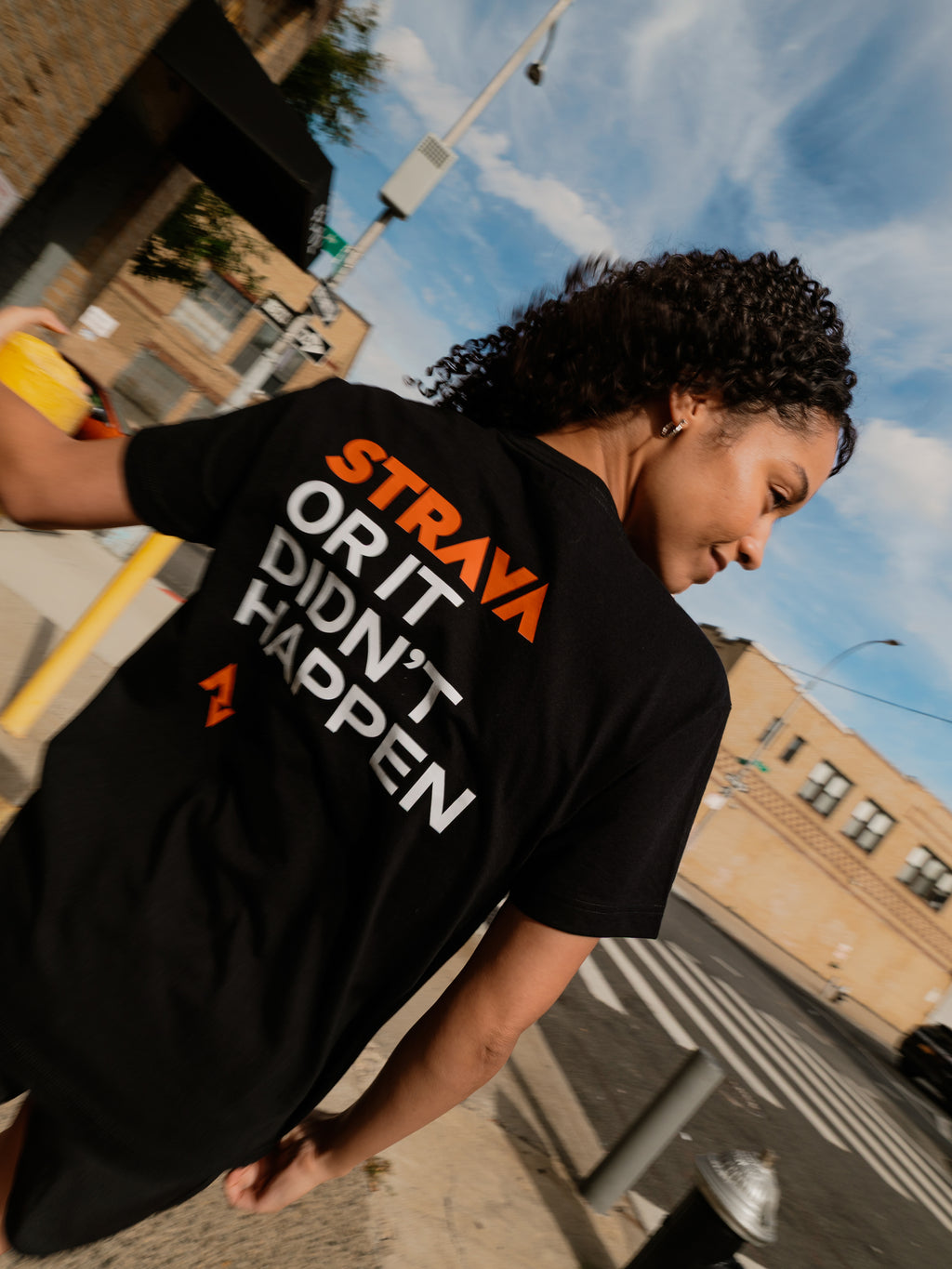 The Strava Tee - Black
