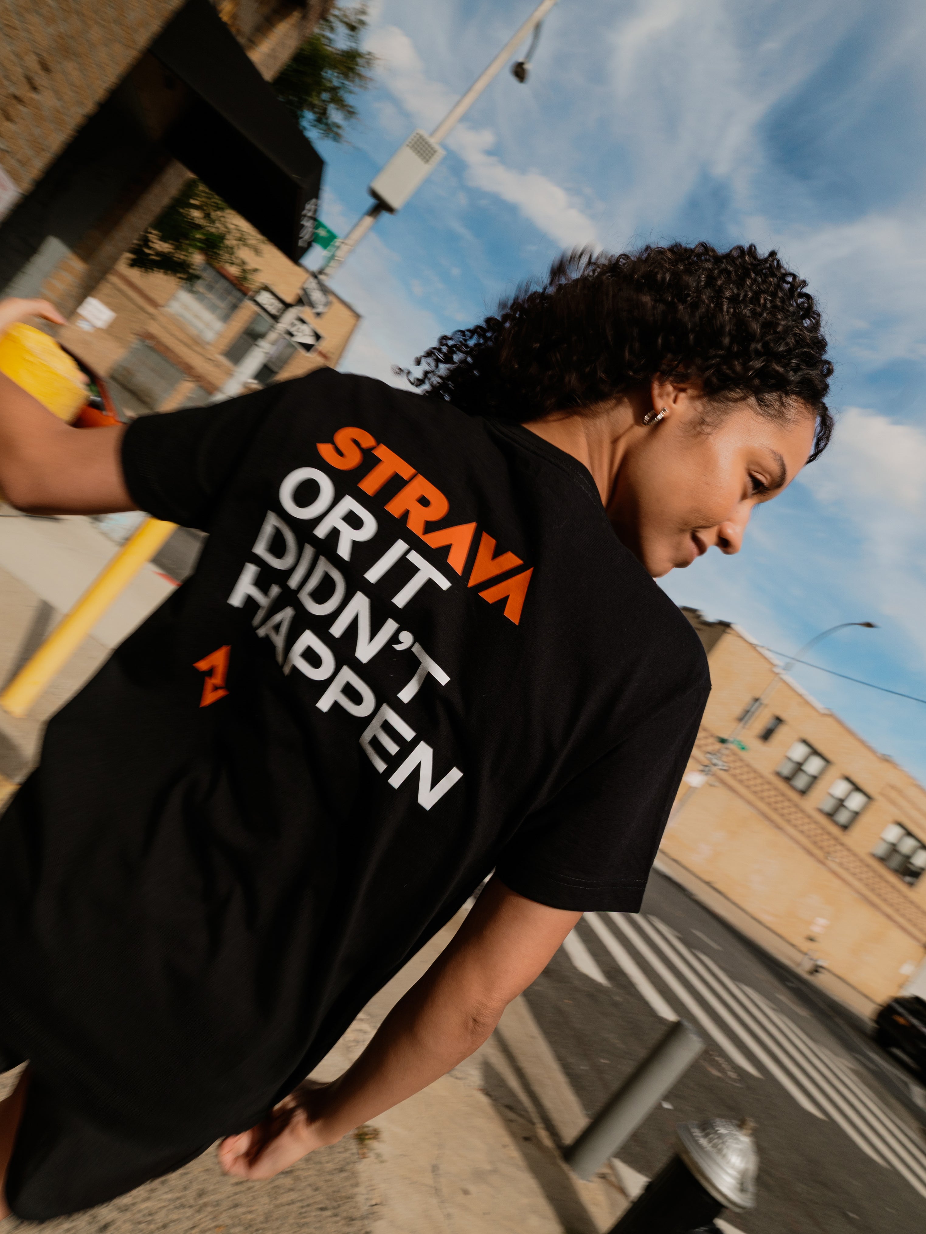 The Strava Tee - Black